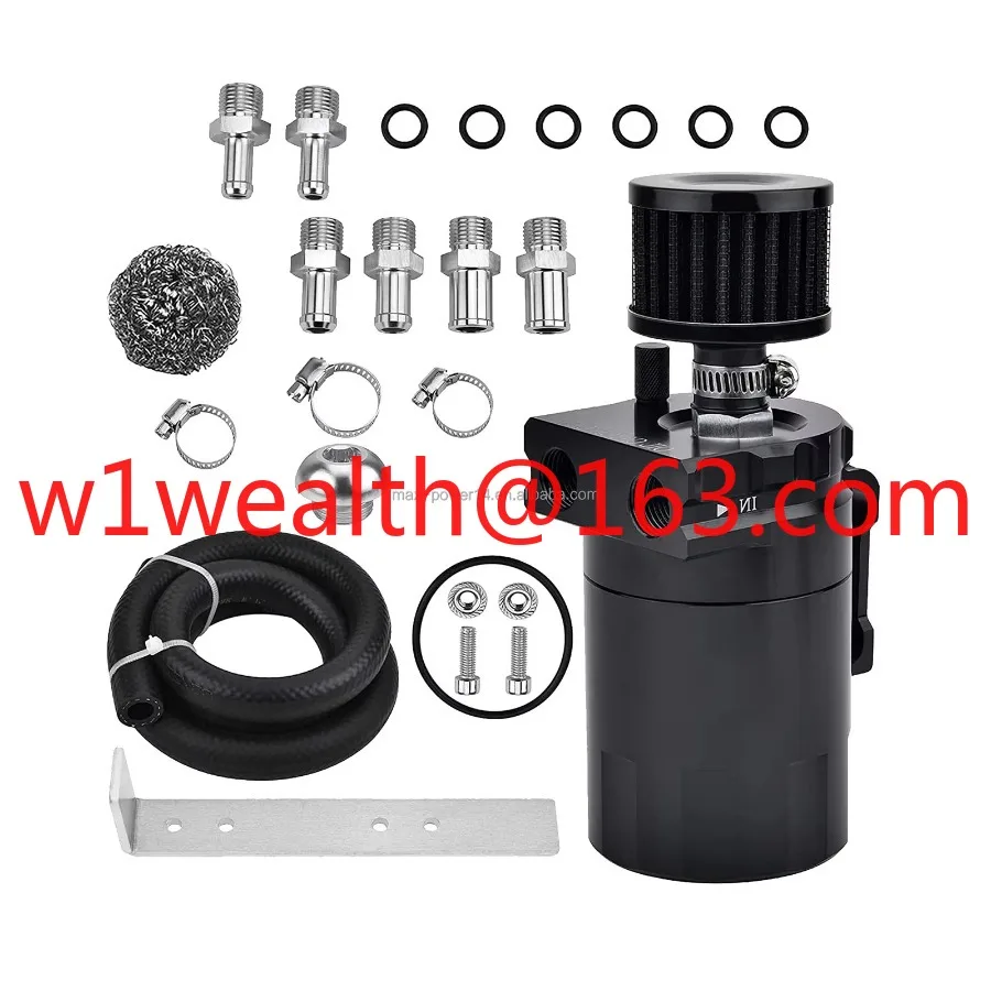 Universal 300ML energy baffle set, oil separator set with ventilation filter