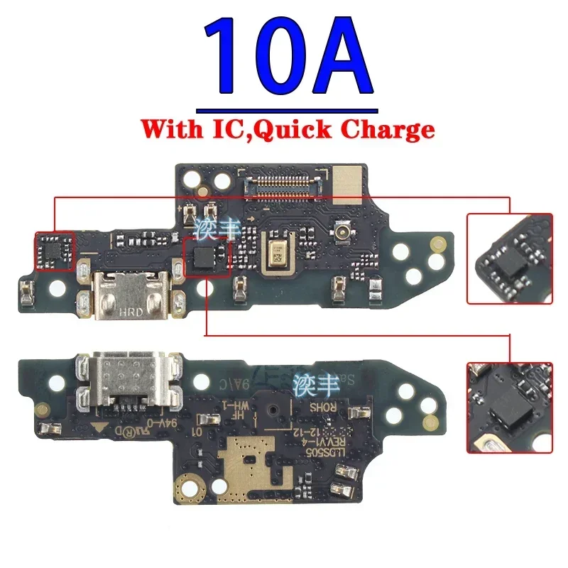 Usb Dock Charger Connector for Xiaomi Redmi Note 11 11S 11E 10 10C 10X 10T 11T Prime Pro Plus + 4G 5G Charging Board Flex Ports