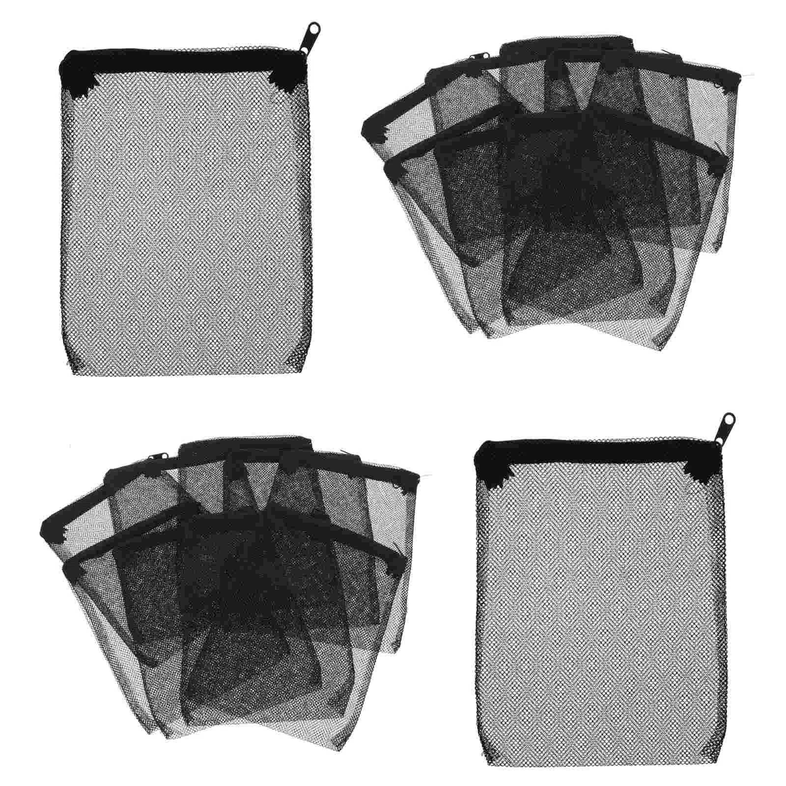Activated Charcoal Filter Mesh Bag Fish Tank Filtration Device Zipper Fine Aquarium Bags