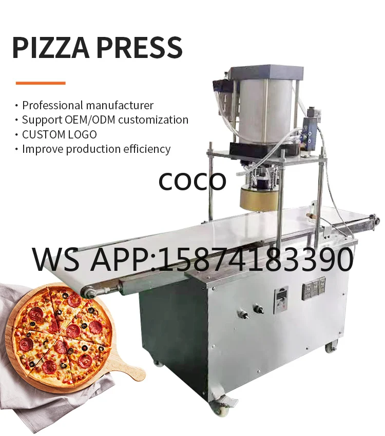 Commercial Automatic Mini Pizza Production Machine Factory Direct for Restaurant & Bakery
