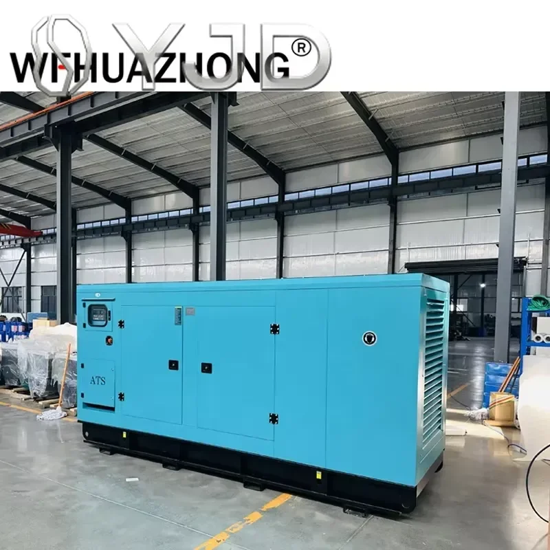 2025 Newest Type Silent Diesel Generator 200-400kw Auto Start WFHUAZHONG Genset Commercial Use Sale