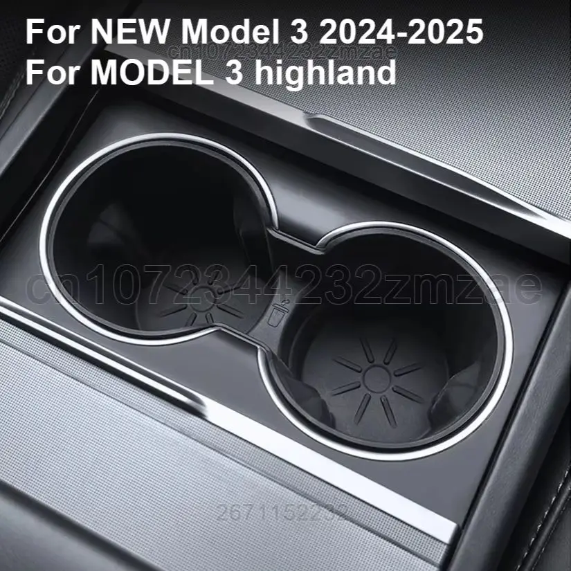 

For Tesla MODEL 3 highland Central control cup holder Central control water cup stopper For MODEL 3 2024-2025 Auto accessories