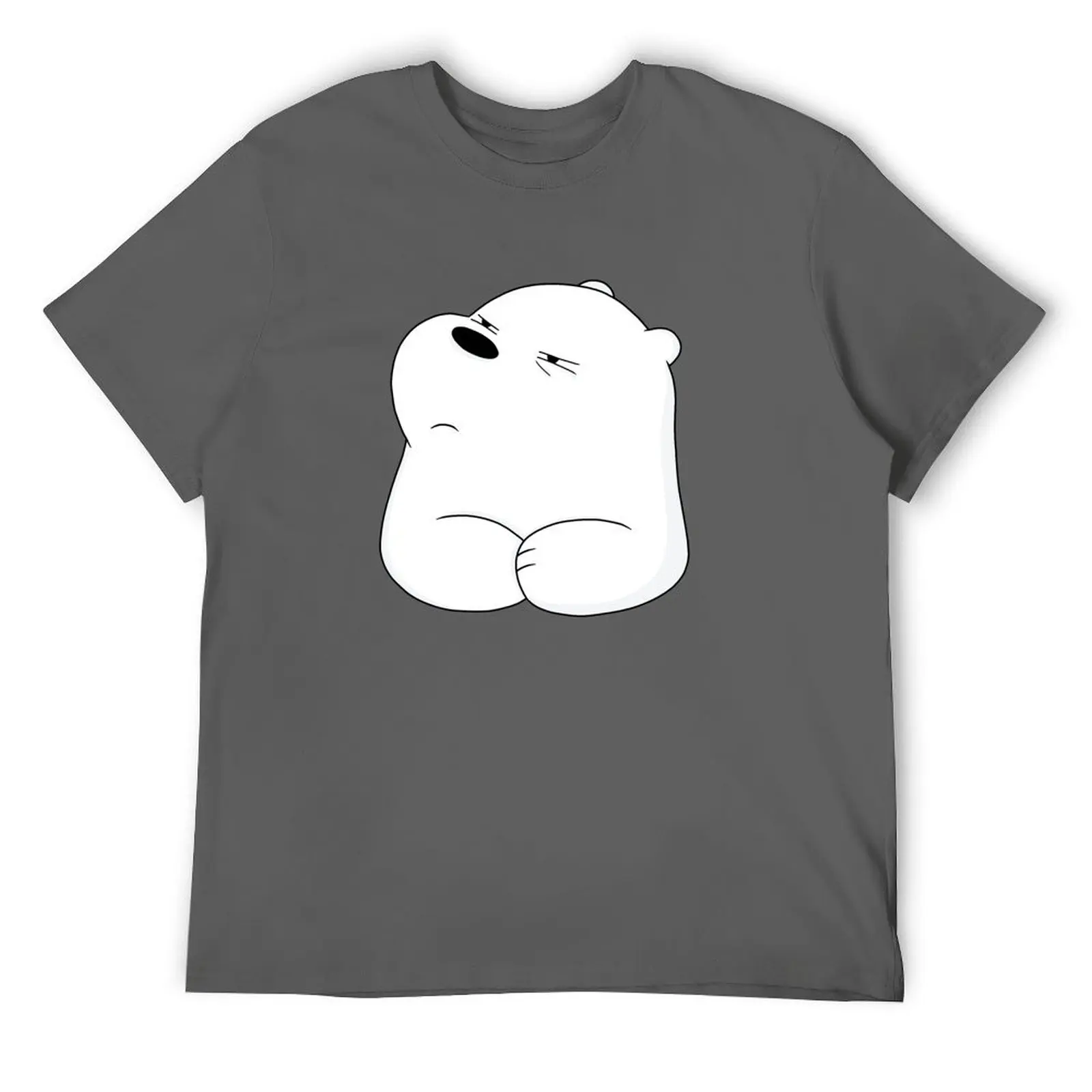 

We Bare Bears - Ice Bear T-Shirt anime stuff cotton man t-shirts gifts for boyfriend workout shirts for men