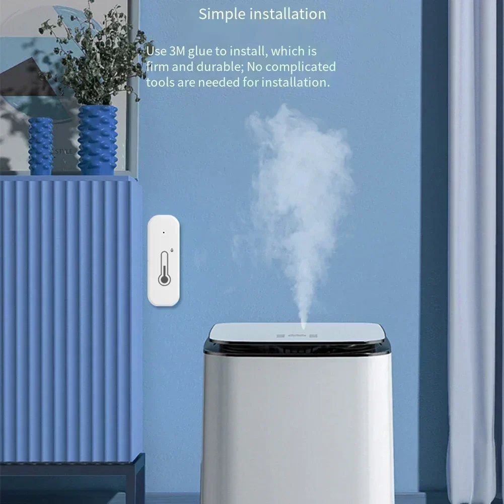 

Монитор датчика температуры влажности для внутреннего использования для офиса в саду со оповещаниями в реальном времени и функциями экспорта данных