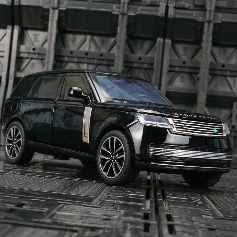 

1:32 Land Rover Range alloy model doors and the front hood and trunk door can be opened has simulated sound and lighting