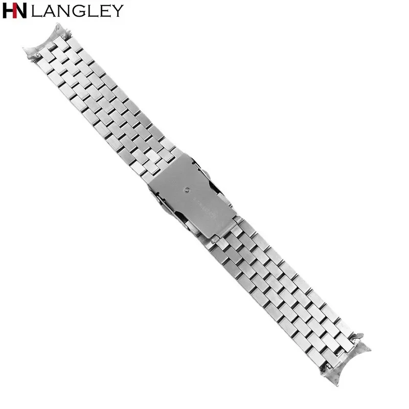 316L Stainless Steel Watch Band for Seiko SKX007 SKX009 SKX173/175 Wristband 20mm 22mm Strap Curved/Straight End Link Bracelet