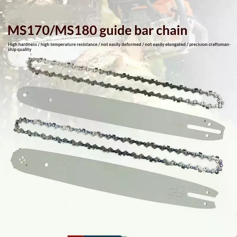 Inch 56 Drive Chainsaw Chain Guide Bar And Saw Chain Set 3/8