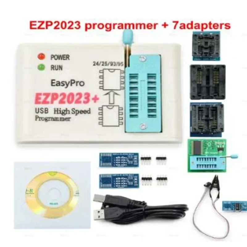 Best Original EZP2023 High-speed USB SPI Programmer EZP 2023 Support 24 25 93 95 EEPROM 25 Flash BIOS Chip Better Than EZP2019