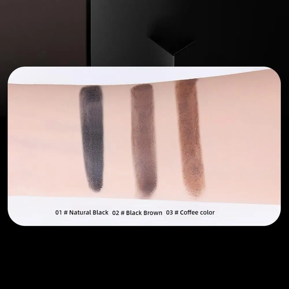 

Black Cover Gray Hair Waterproof Hair Concealer Plant Hairline Root Concealer Stick Black Hair Brush Portable Hair Dye Stick