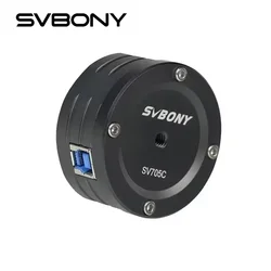 Cámara planetaria en color SVBONY SV705C/ IMX585/ EAA/ USB3.0 Imágenes solares lunares 8.3MP Sin brillo de amplificador con bajo ruido de lectura 6.5e~0.7e