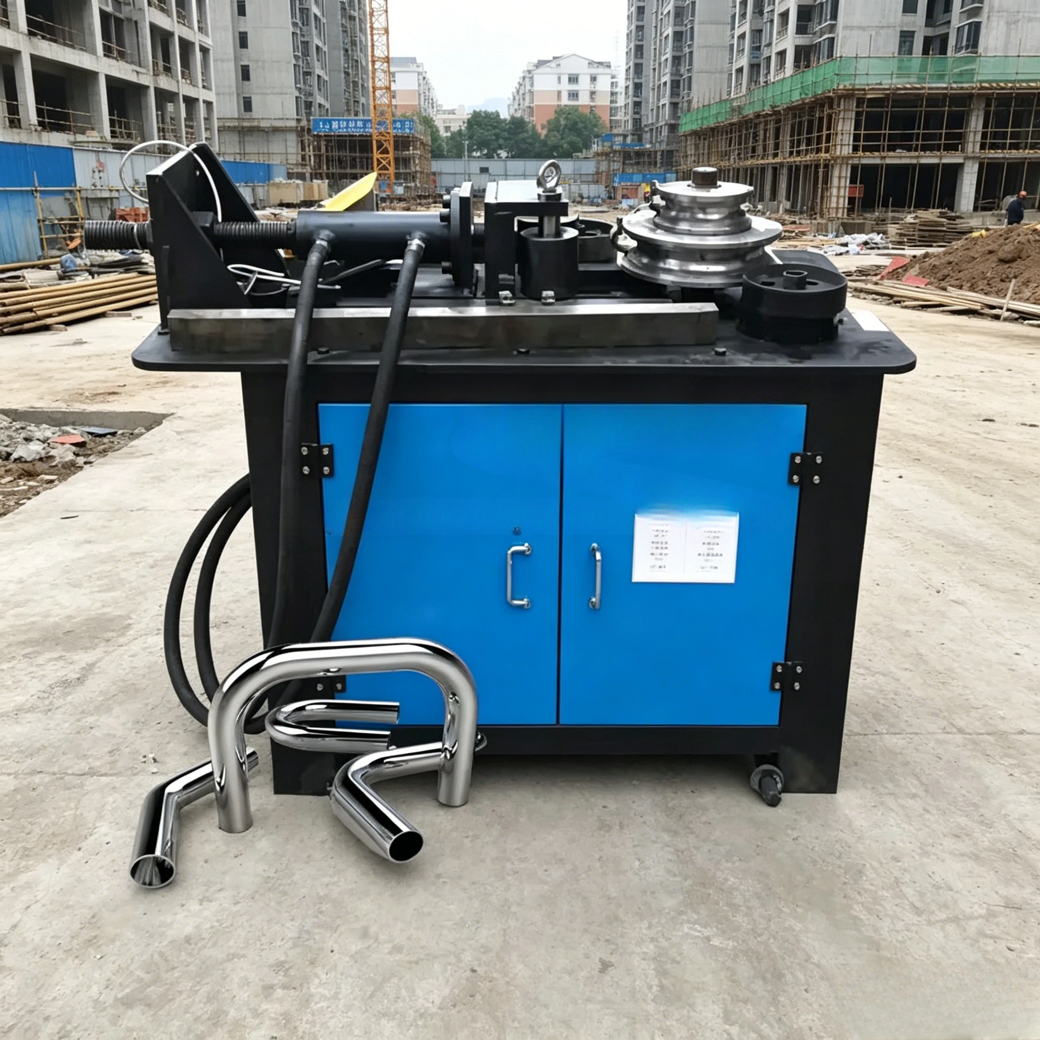 CNC Pipe Bending Machine Electric Platform Type Bending Machine Hollow square Tube Round Tube Angle Tube Bending Machine