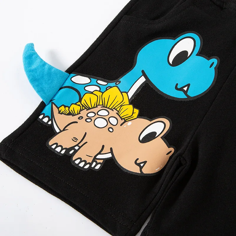 Boys Cartoon Shorts Dinosaur Baby Pants for Boy Cute Shorts Kids Short Шорти Для Мальчика 아기 여름옷 2024 여아 봄옷 Pantalón Corto Niño