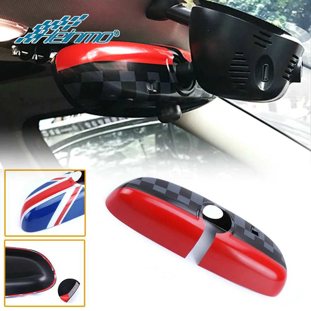 

For MINI Cooper JCW S One F54 F55 F56 F57 F60 Car Interior Rearview Mirror Cover Rear View Mirror Cap Shell With Auto Anti Glare