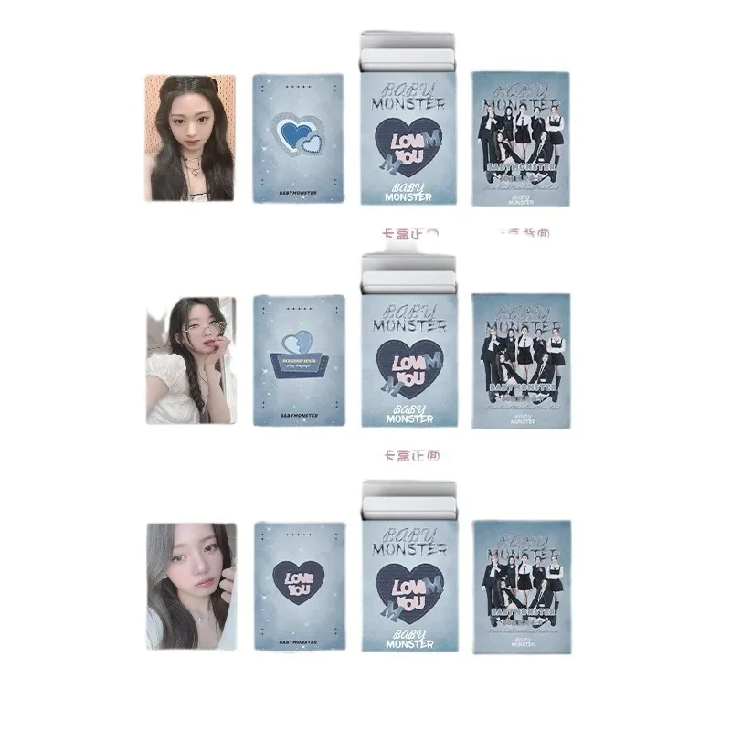 50Pcs Idol Girl BABYMONSTER New Album Series Lomo Cards HD Printd Photocards HARAM RORA AHYEON ASA RUKA Fans Gifts