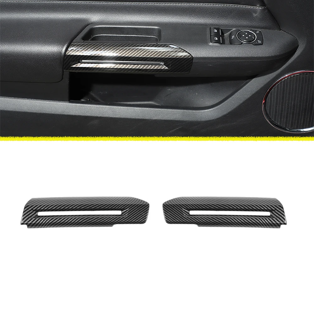 

Door Inner Grab Handle Decoration Cover Sticker for Ford Mustang 2015 2016 2017 2018 2019 2020 2021 2022 Car Accessories ABS