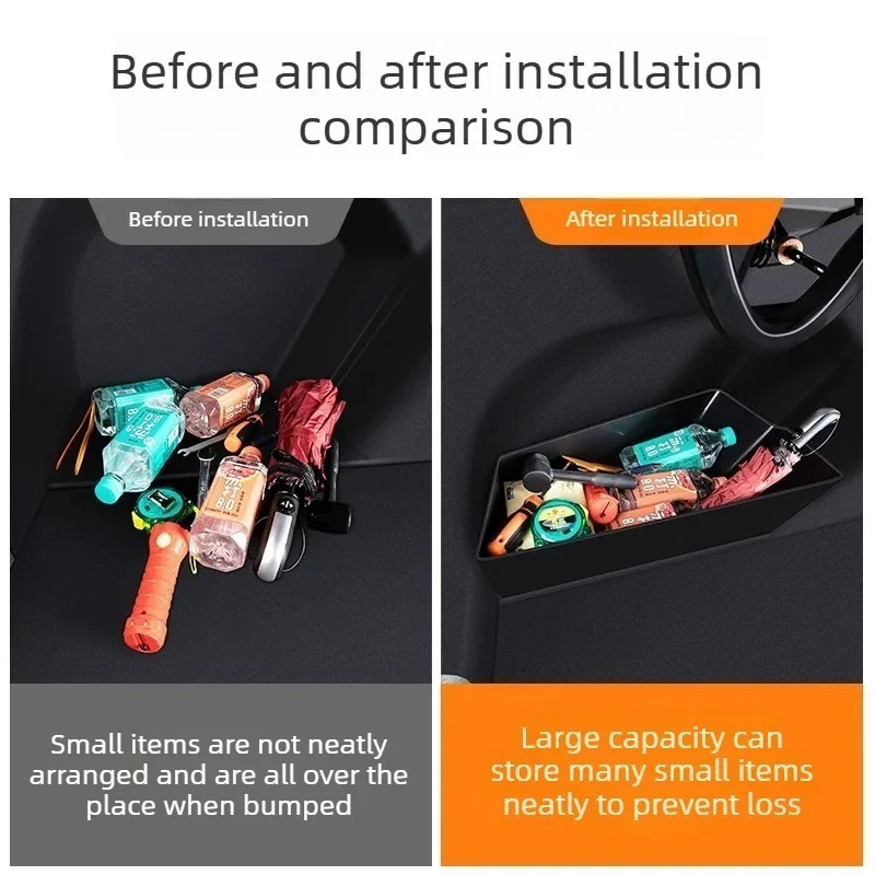 FOR Lynk & Co 03 Trunk Storage Box Anti‑Scratch Wear‑Resistant Dust‑Proof Flexible Odor‑Free Tough Interior Accessory