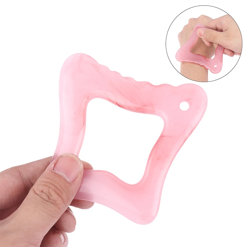 Handheld SPA Massage Durable Resin Gua Sha Scraping Massage Scraper Face Massager Acupuncture Guasha Board Massager For Face