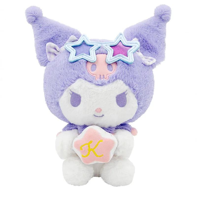 LLavero de peluche Sanrio de dibujos animados, colgante de Cinnamoroll, decoración de bolsa, Kawaii, cosas de Sanrio, muñeca de algodón, juguetes para niñas, regalos