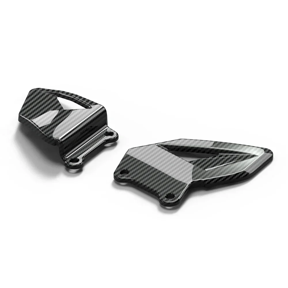 For Honda CBR600RR CBR600 RR 2003-2024 Motorcycle Foot Pedal Heel Guard Plates Decoration Carbon-look