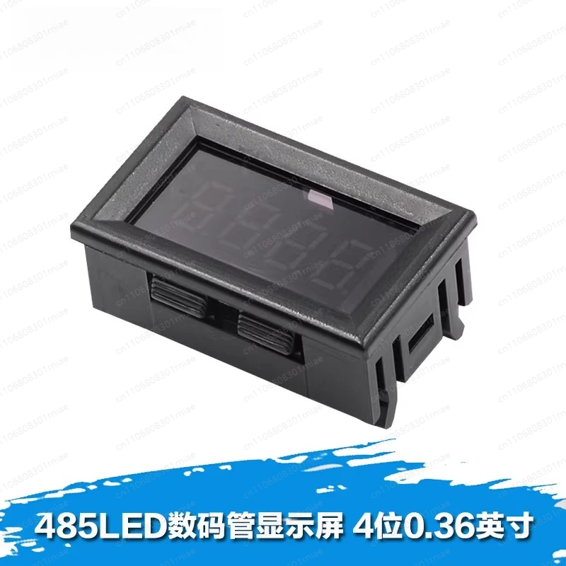 RS485 serial port table PLC communication display MODBUS-RTU digital tube module 4 waterproof electronic price tag