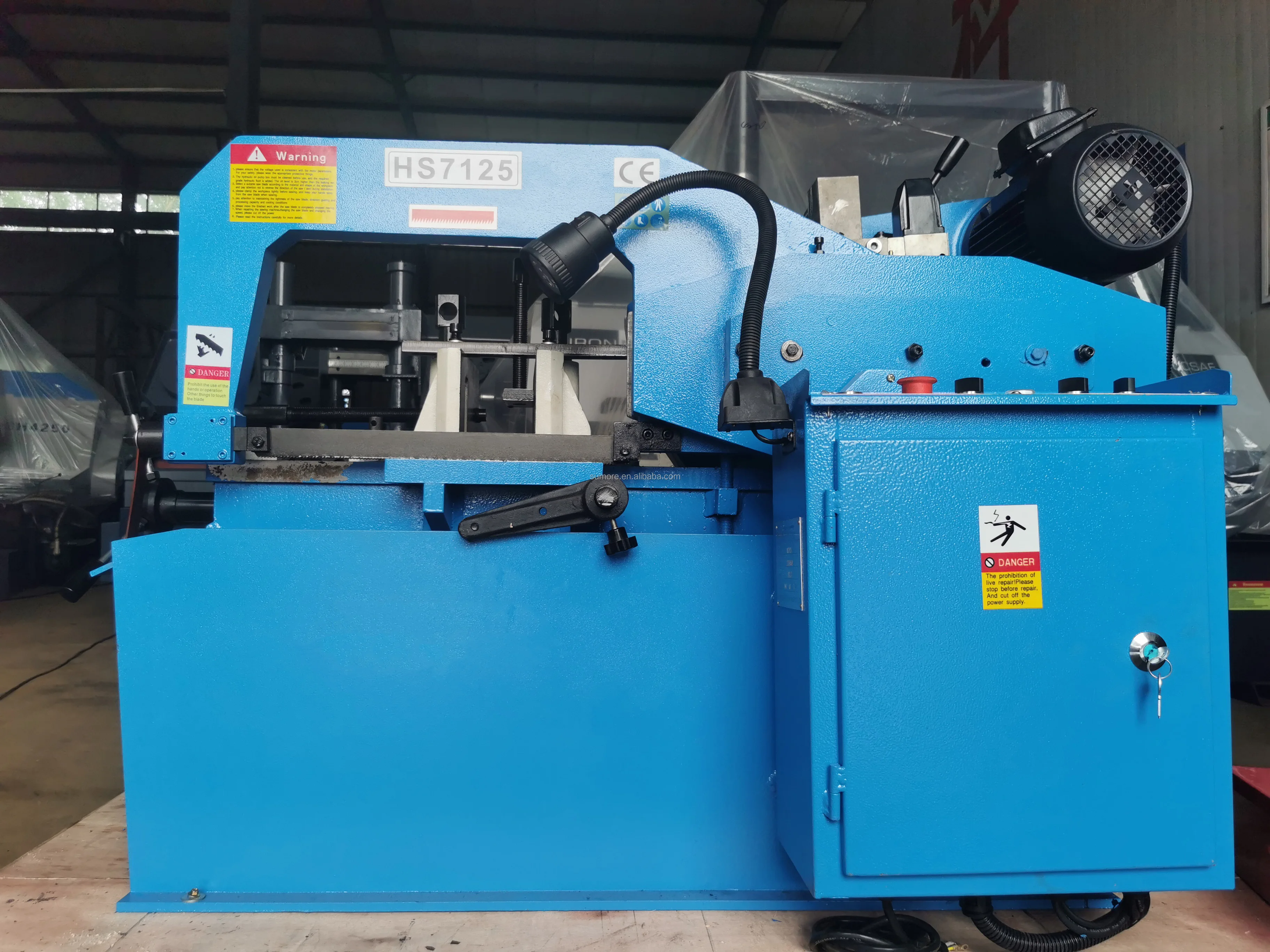 Machine for Metal HS7125 HS7132 HS7140 HS7150 45 Degree Inclined Sawing