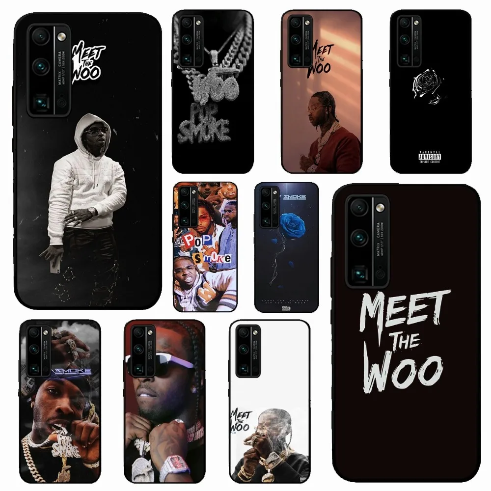 Rapper Pop S-Smoke R-ROCK Phone Case For Huawei Honor 10 lite 9 20 7A 9X 30 50 60 70 pro plus Soft Silicone Cover