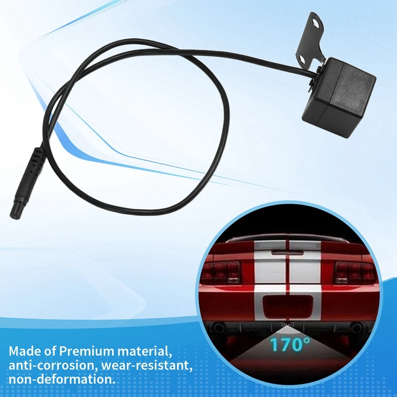 1Pcs 5 Pin Car Rear View Camera Reverse 170 Degree Wide Angle Recording Parking Waterproof Night Vision Video Camera-AT35