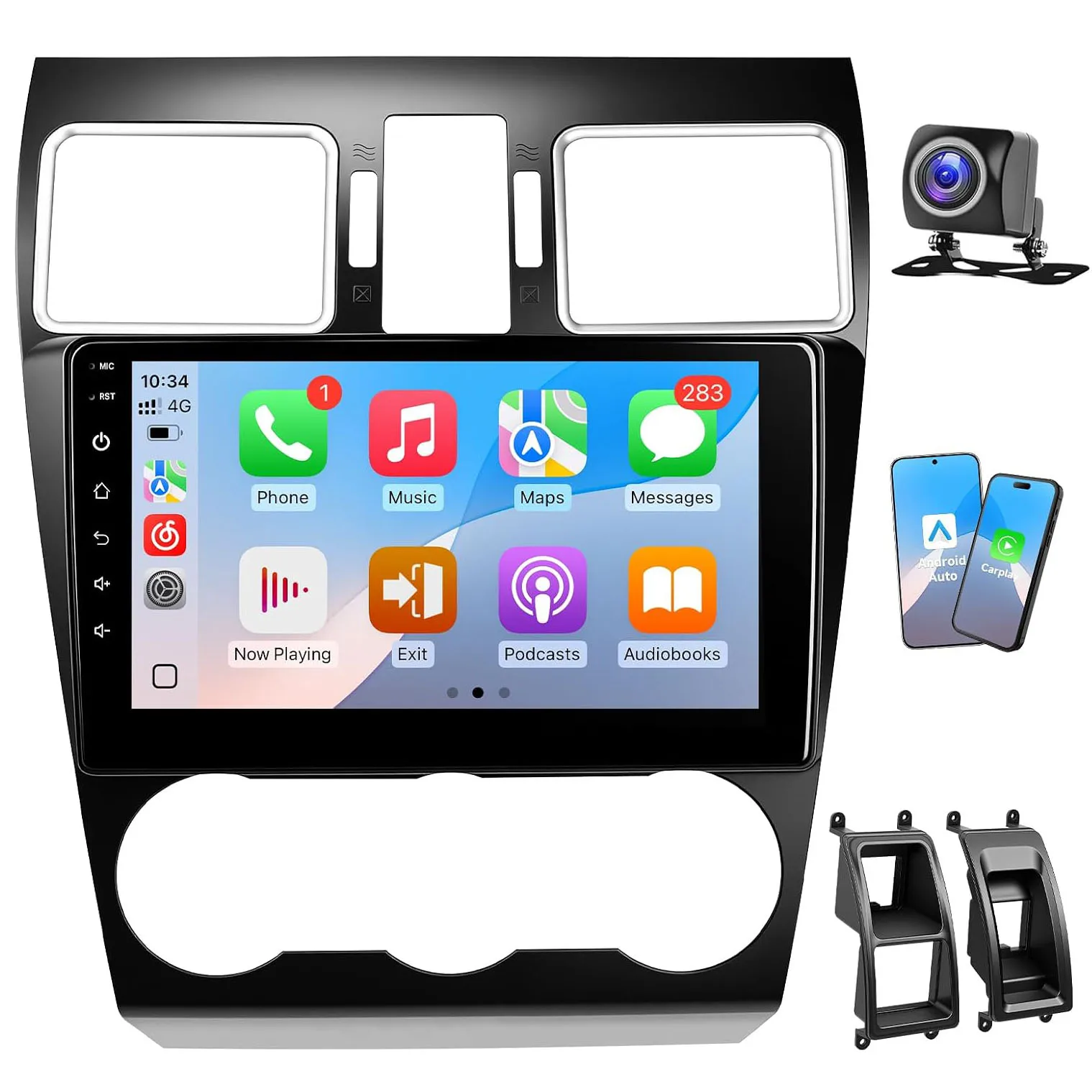 8 Core Car Radio for Subaru Forester Impreza WRX 2015-2018 (FIT JBL.) with Wireless Carplay Android Auto