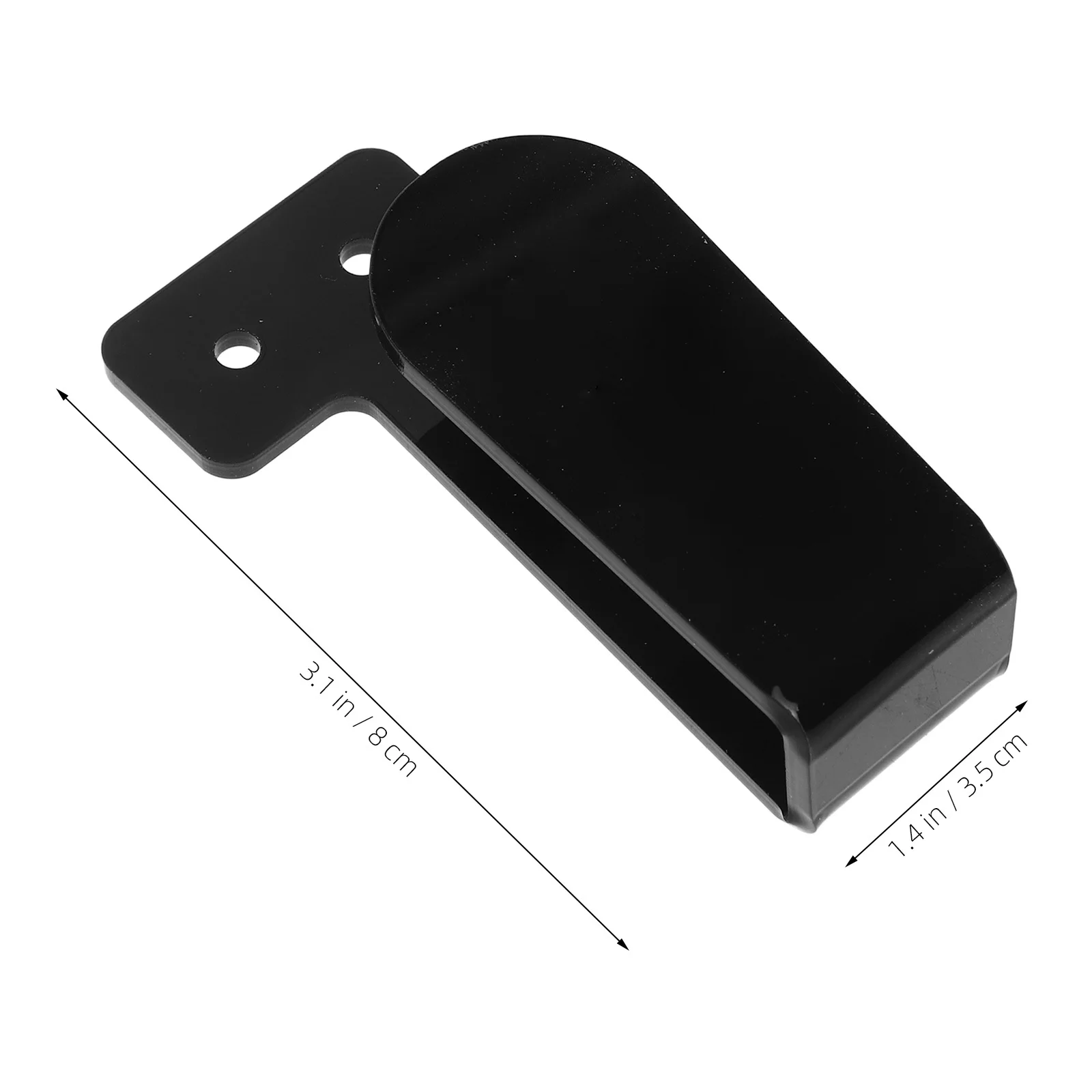 1 زوج قبعة بيسبول جدار تخزين الرف الاكريليك دائم قبعة المنظم قبعة عرض حامل قبعة بيسبول حامل الحائط