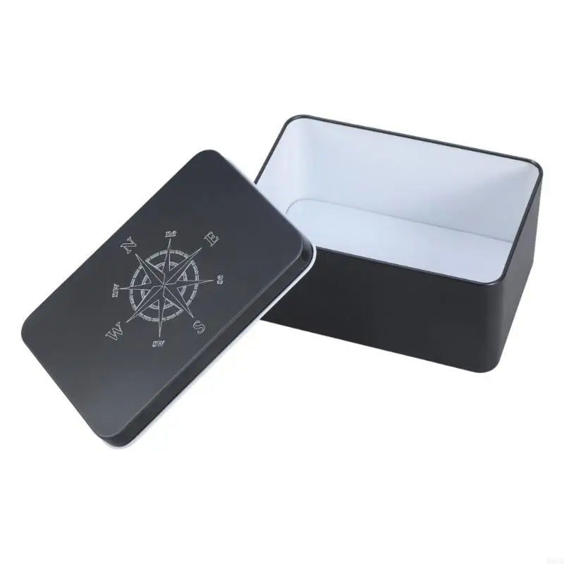 Tarot Cards Storage Box Astrologys Box Iron Tarot Card Storage Case for Fortune Telling, Witch Decoration