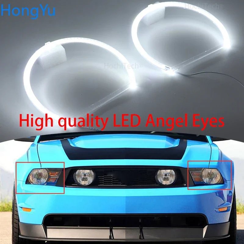 Excellent Angel Eyes Ultra Bright Smd Led Angel Eyes Kit  Rings for Ford Mustang 2010 2011 2012