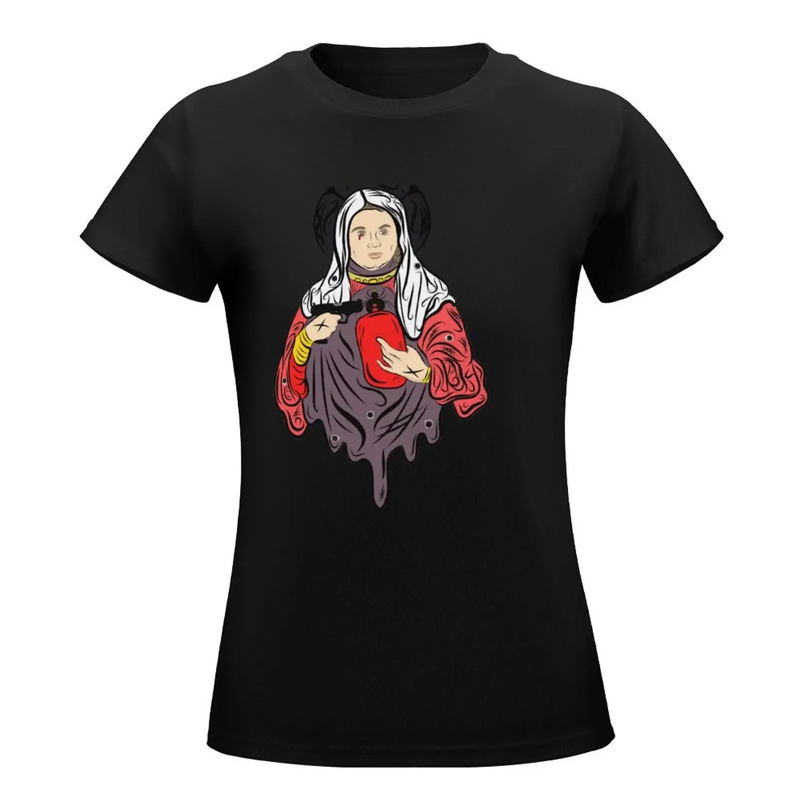 Griselda Don_t Get Scared Now T-Shirt tops anime clothes oversized cute clothes Women tops