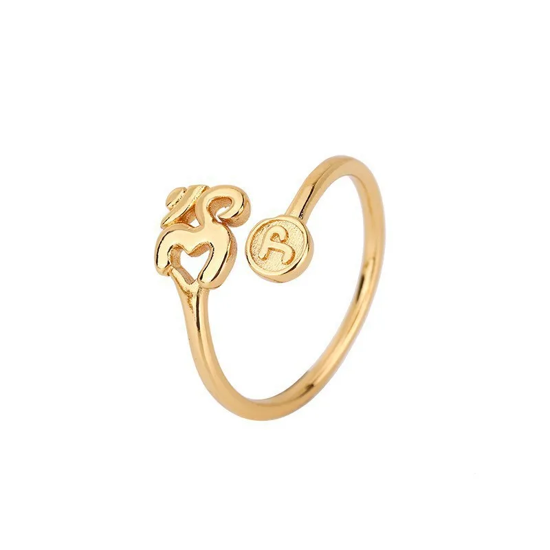 Anillos de plata 925, anillo abierto con diseño de dragón tailandés, anillo Pu Manna para hombre y mujer, modelo famoso en internet, anillo para dedo.