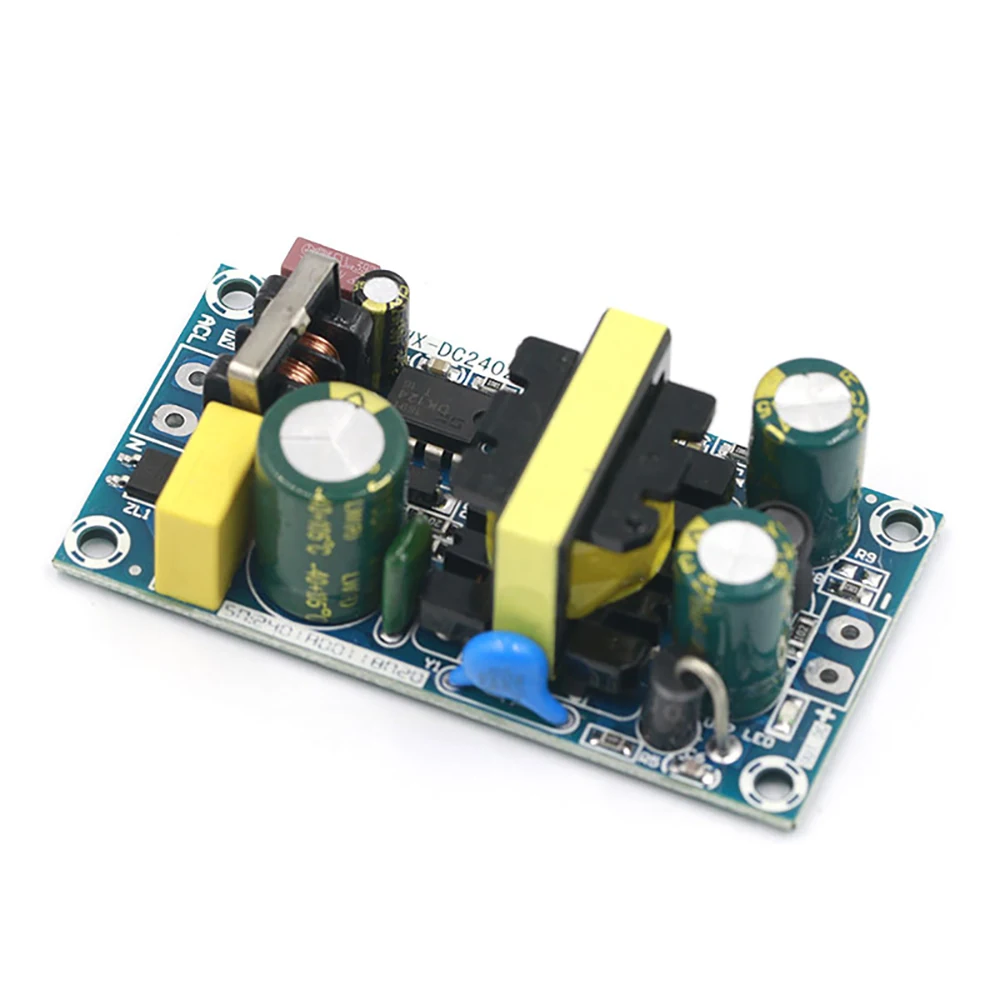 AC-DC 12V2A 24W Switching Power Supply Module Bare Circuit 100-265V to 12V 2A Board for Replace/Repair 24V1A