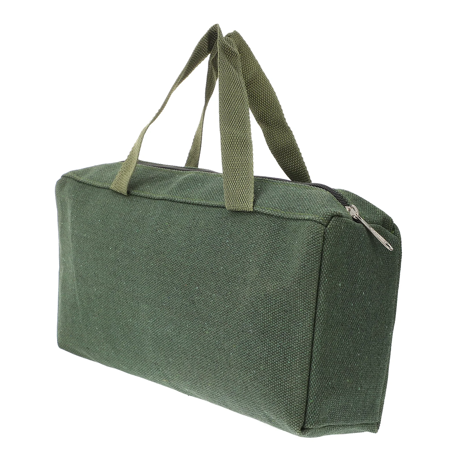 

Tool Pouch Canvas Tote Heavy Duty Bags Multi-function Toolkit Organizer Green