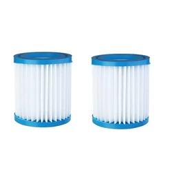 Cartuchos filtrantes para piscina de substituição, tipo H, filtro para limpeza de bombas, piscina, 2pcs