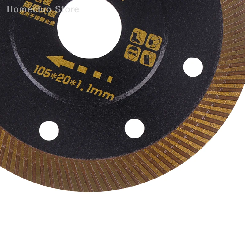 1 قطعة 105/110/115/125 مللي متر أسطوانة تقطيع الماس رقيقة الماس شفرة المنشار بلاط حجر الرخام زاوية طاحونة منشار دائري بلاط القاطع
