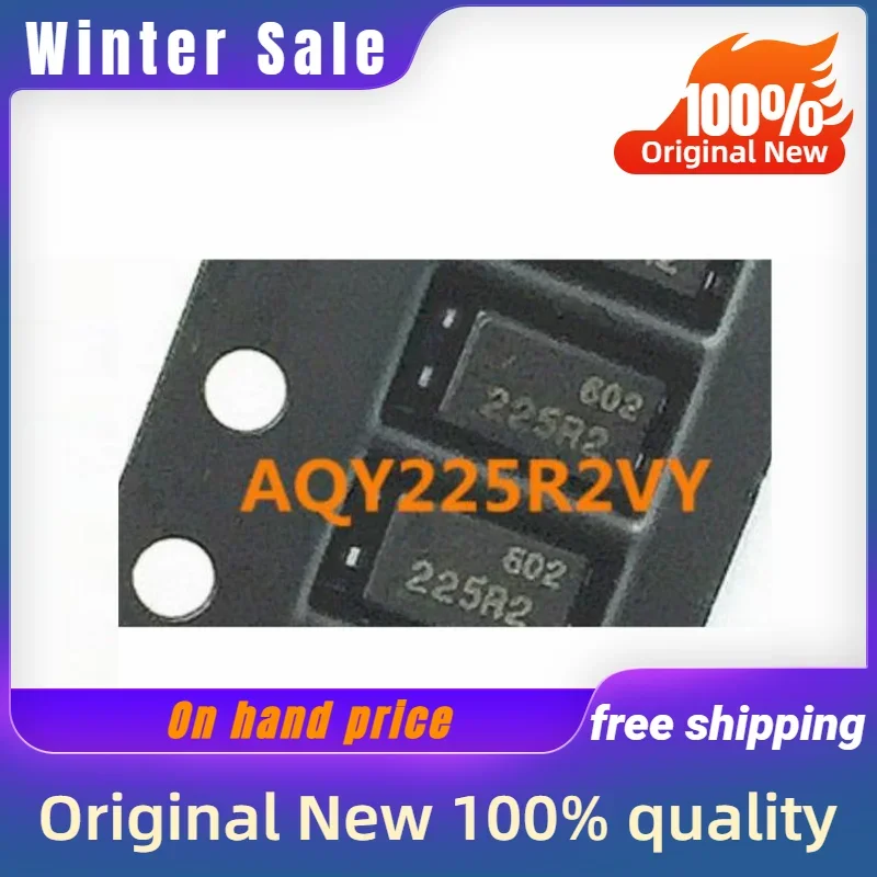 10 قطعة جديد الأصلي AQY225 AQY225R2V 225R2 SSOP-4 سلع ذات جودة عالية
