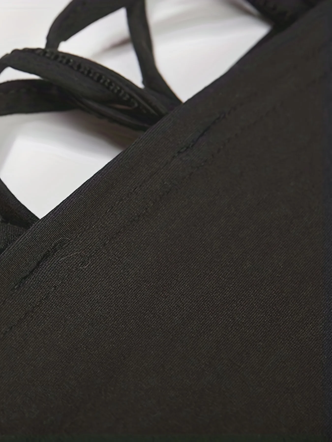 Sommer 2024 Neues Sexy Trägerkleid mit hohem Schlitz und Schriftzug-Print – Detail 10