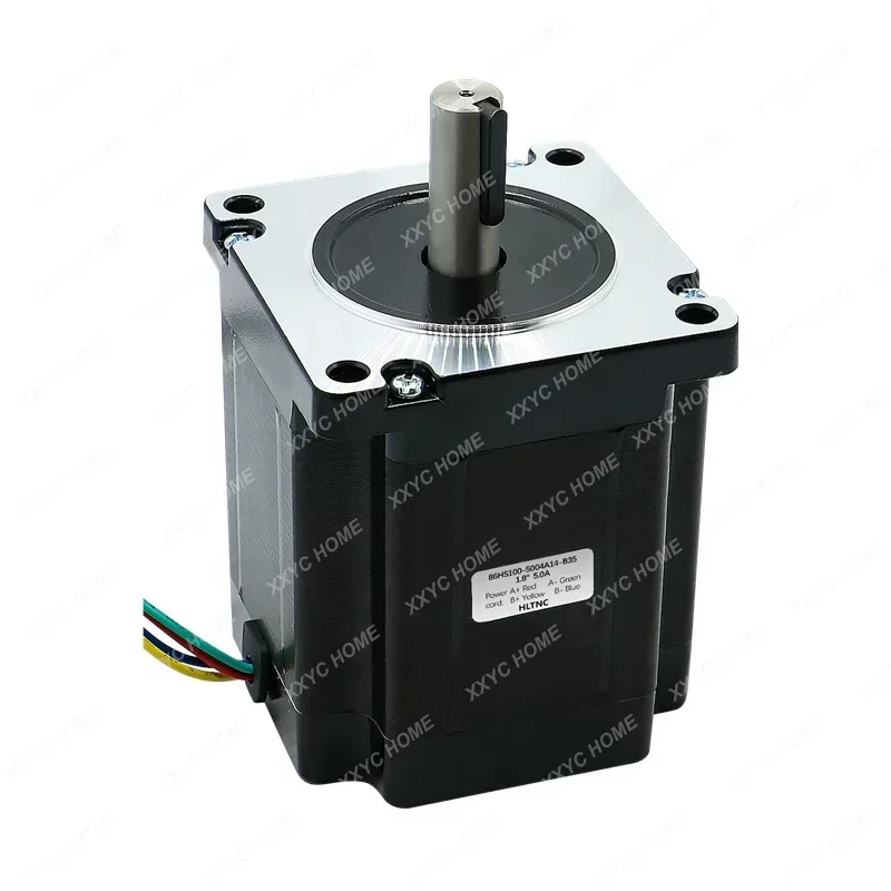 Nema34 86HS100 6.5Nm 5A 86X100mm Stepper Motor 4 Lead Engine With 14mm Single Dual Shaft For CNC Engraver Milling Machine