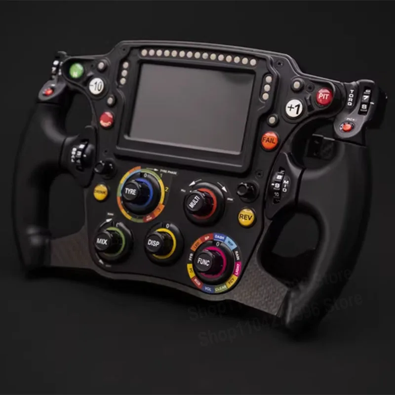 RS16 V2 FORMULA Racing Game Simulator PC Game Steering Wheel with 4.3-inch Touchable High Definition Screen For Fanatec SIMAGIC
