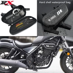 For HONDA Rebel 250 300 Rebel500 CMX 250 300 500 Rebel1100 Motorcycle Side Frame Bag Tool Bags Hard Case Waterproof Storage Bag