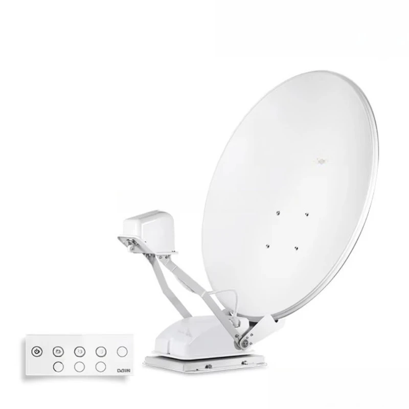 Fully automatic satellite TV antenna 85 cm