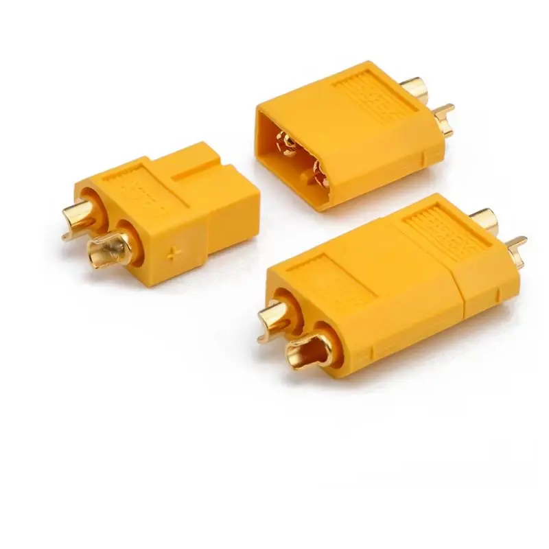Free Shipping Amass 5 Pair Xt60 Xt-60 Male Female Gold Plated Bullet Connectors Plugs Rc Lipo Battery
