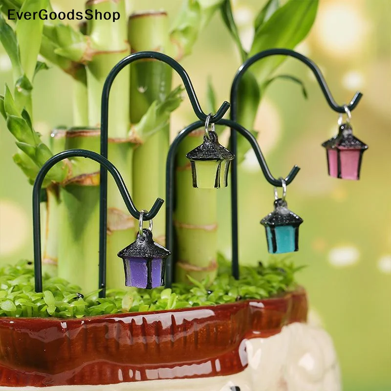 ✦ 6pcs Garden Miniature Decorative Stakes, Glow-in-the-Dark, Bonsai Mini Decorations, Party Crafts