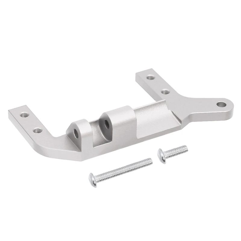 Steering Servo Mount Bracket Support Servo Mount Bracket for 1/10 Trx4 -4 Crawler RC Upgrade Parts Silver