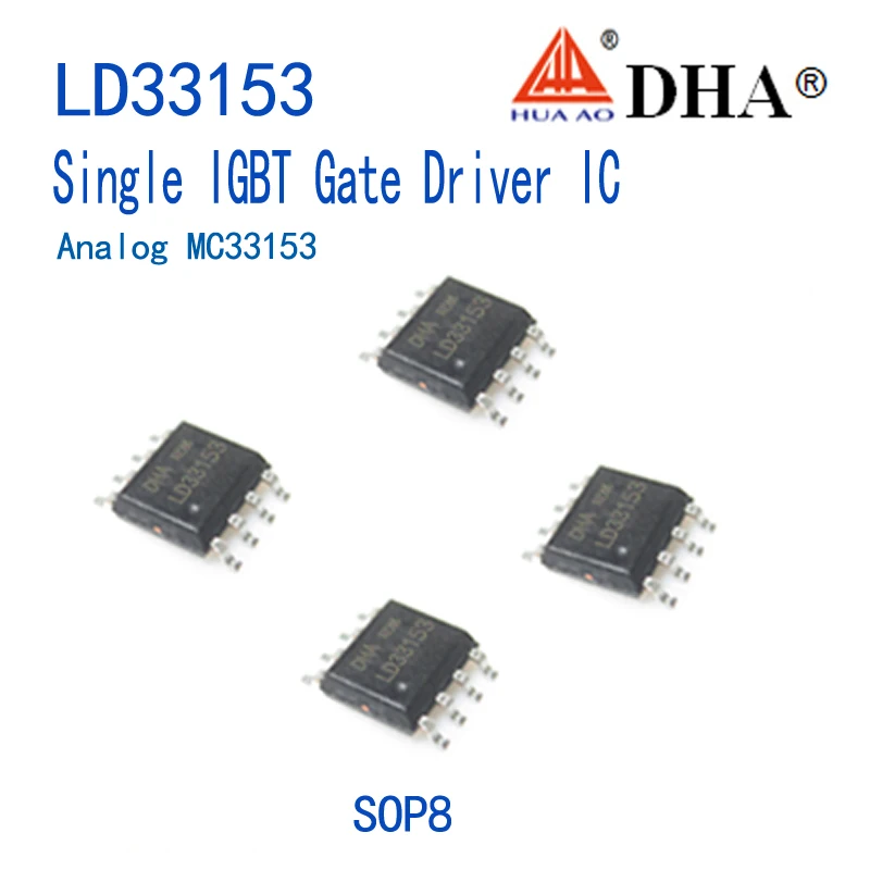 MC33153 LD33153  Single IGBT Gate Driver SOP8