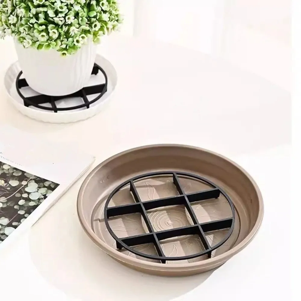 20PCS Anti Rot Root Flower Pot Tray Plastic Breathable Base Drainage Rack Stand Heat Insulation Ventilation Flower Pot Foot Pad