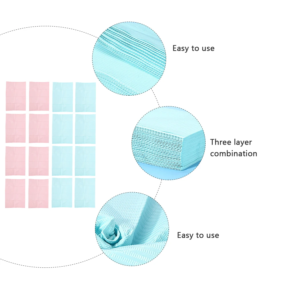 

40Pcs Waterproof Tattoo Table Cloth Disposable Mat for Bedding Desktop Use Multi-Layer Ink Resistant Pad Tattoo Artists