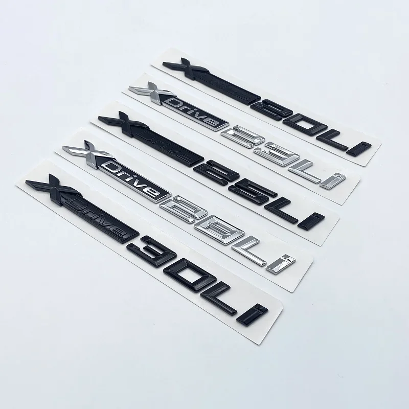 

Новый XDrive 20i 25i 28i 30i 35i 40i 50i 20d 30d 35d 40d 50d значок эмблемы крыла для BMW X3 X4 X5 X6 X7 наклейка на багажник автомобиля